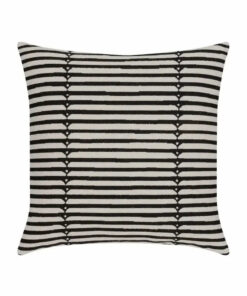 Elaine Smith Sincerity Ebony 20 Square Pillow