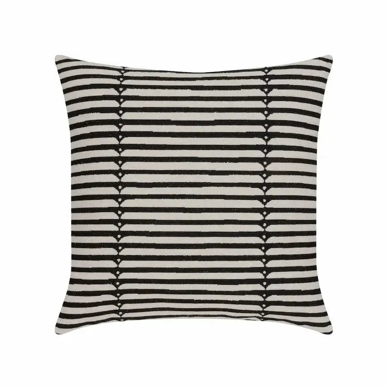 Elaine Smith Sincerity Ebony 20 Square Pillow