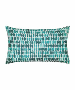 Elaine Smith Thumbprint Aruba Lumbar Pillow