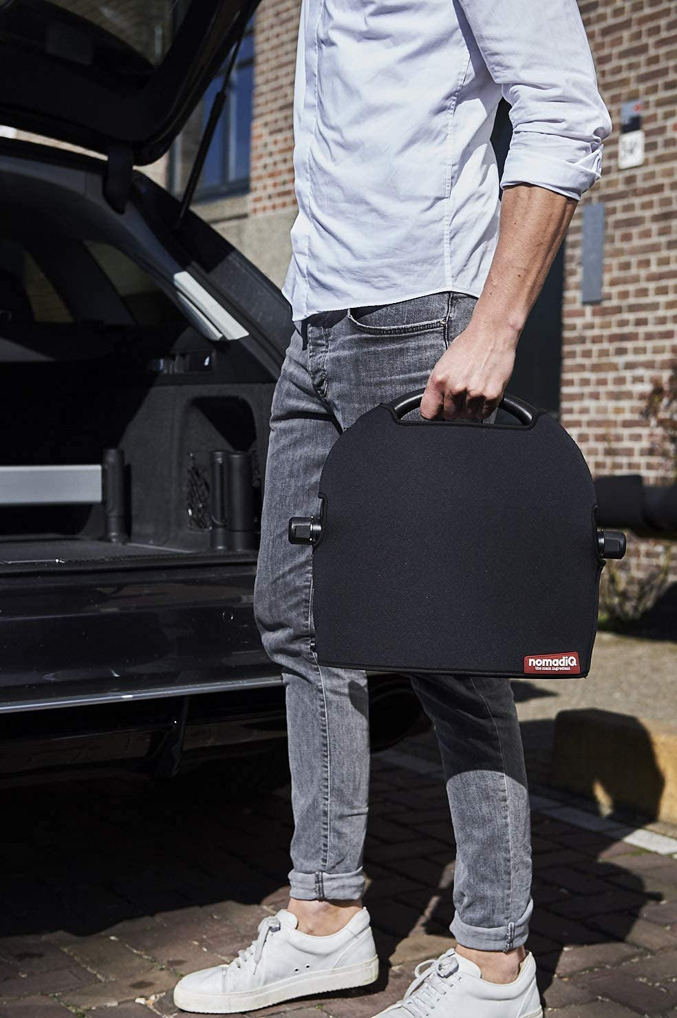 Portable Propane Gas Grill | Small. Mini. Lightweight Tabletop BBQ | Perfect for Camping. Tailgating. Outdoor Cooking. RV. Boats. Travel (Grill) - Image 6