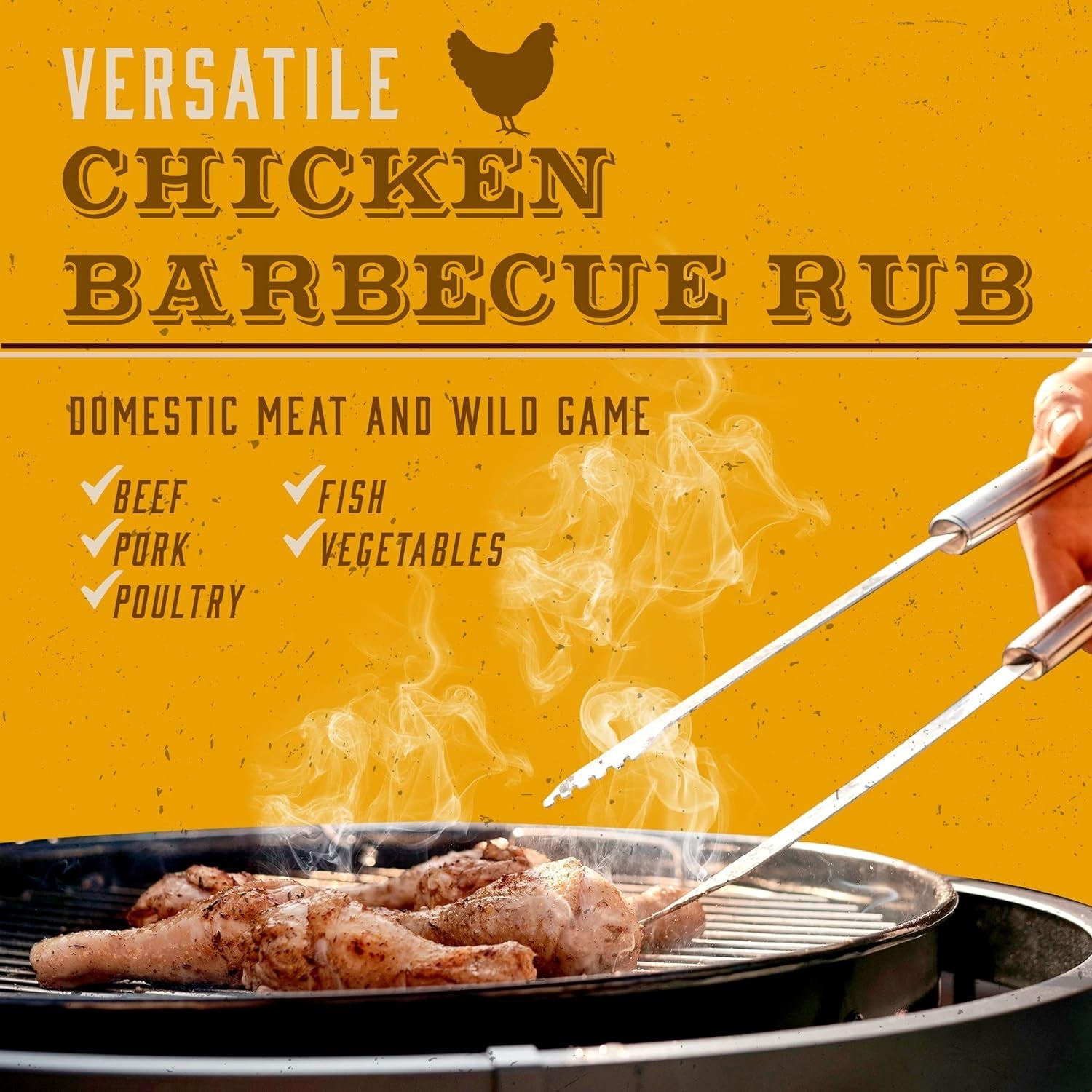 Chick Magnet Rotisserie Chicken Seasoning Rub for Cooking. Smoking. and Grilling. Gluten-Free. Low Sodium. Keto-Friendly Chicken Seasoning Spice Blend. 1.5 Pounds - Dennymike'S - Image 8