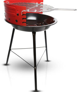 Gas One Charcoal Grill – 16-Inch Portable Charcoal Grill – Barbecue Grill with 4 Levels for Flame Control – Dual Venting System – Small Charcoal Grill for Backyard. Camping. Boat