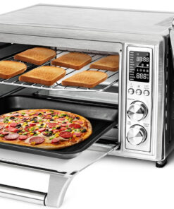 COSORI Air Fryer Toaster Oven Combo. 12-In-1 Airfryer Rotisserie Convection Oven Countertop. Bake. Broil. Roast. Dehydrate. 134 Recipes & 4 Accessories. 32QT. Silver. Stainless Steel