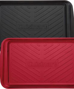 CPK-200 Grilling Prep and Serve Trays. Black and Red Large 17 X 10. 5