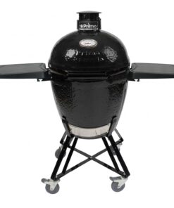 Primo Grills:  Round - All-In-One (Stand. Side Shelves. Ash Tool and Grate Lifter)