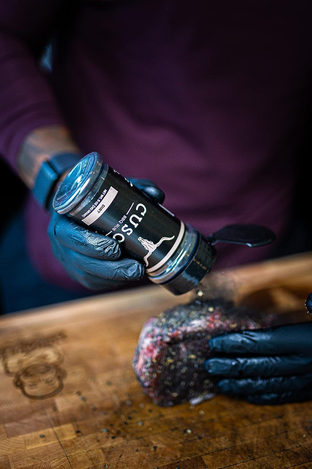 Cuso'S Dirt® Seasoning Great Tasting BBQ Seasoning Rub - Contains Activated Charcoal & Natural Ingredients - 1 Count - Image 3