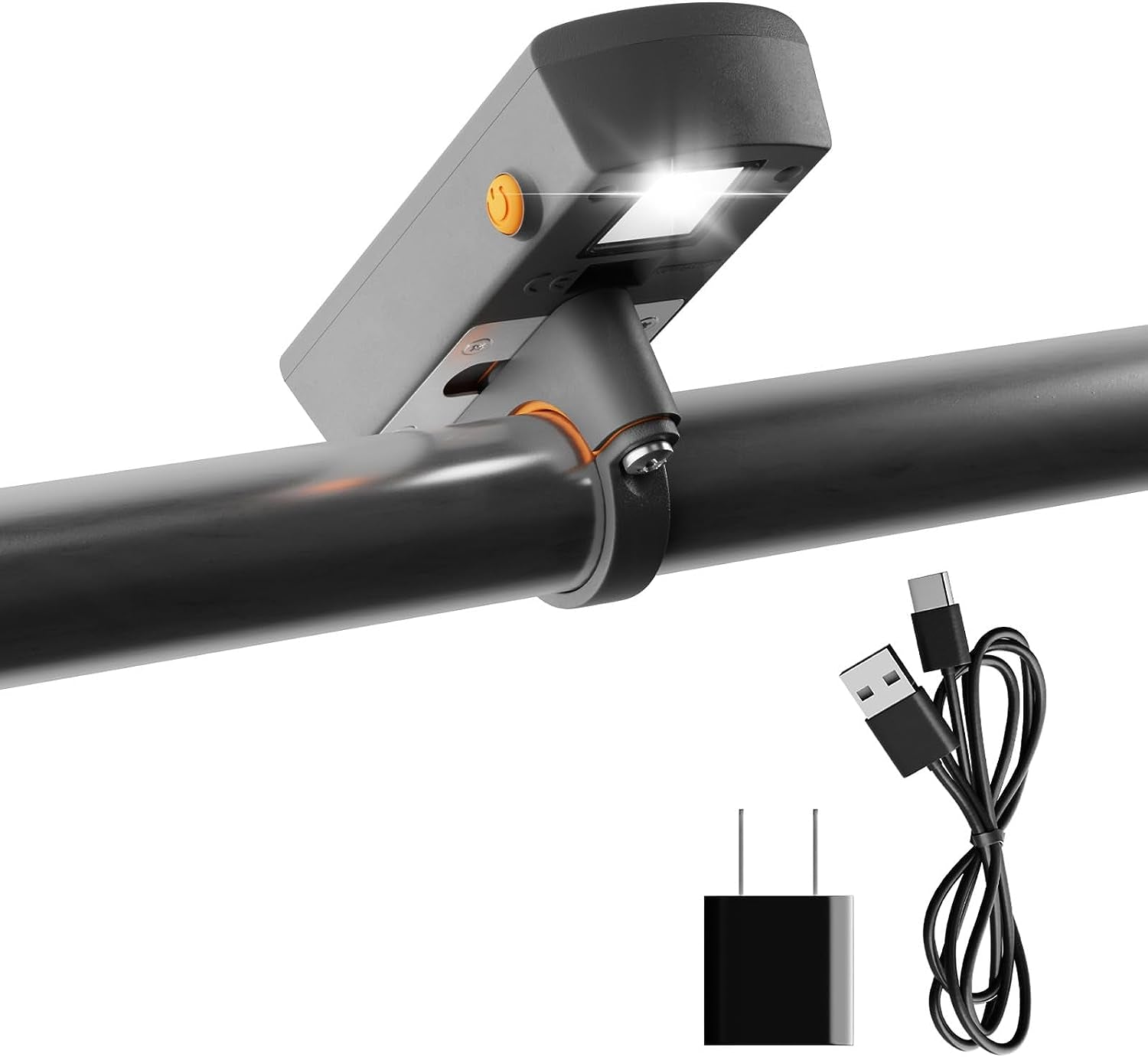 ™ Bright BBQ LED Grill Handle Light. Patent Pending Rechargeable LED Light Fits Most Outdoor Grills. Water + Heat Resistant. Perfect BBQ Grill Gift. BBQ Gift. Perfect for Blackstone & Weber