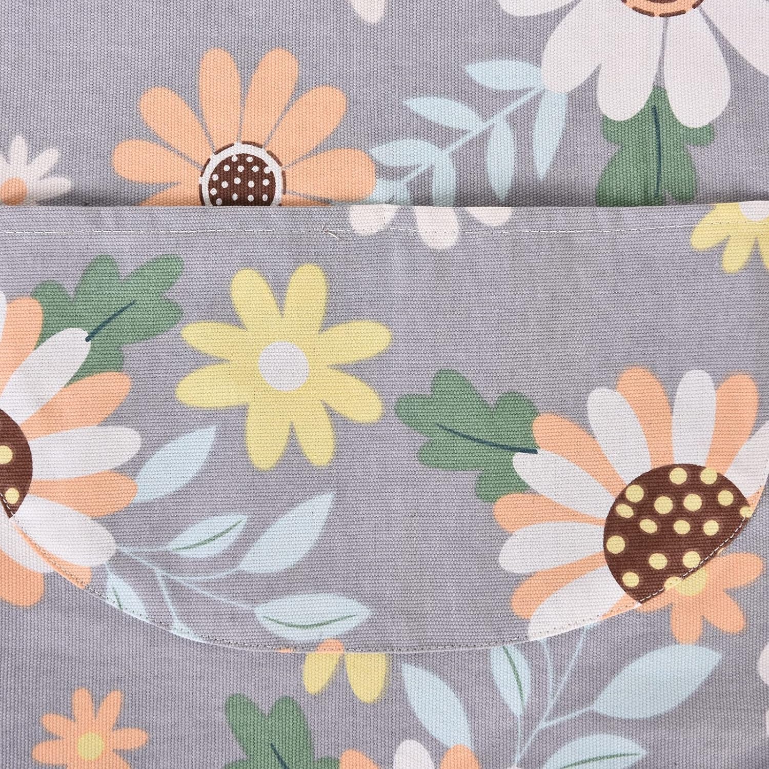 2 Pack Floral Apron for Women with Pockets. Adjustable Cotton Chef Aprons for Kitchen. Cooking. BBQ & Grill - Image 8