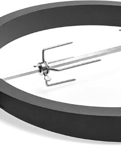 KJ-TISSERIENA Joetisserie Rotisserie Grill Accessory for Classic Joe Grills.Black