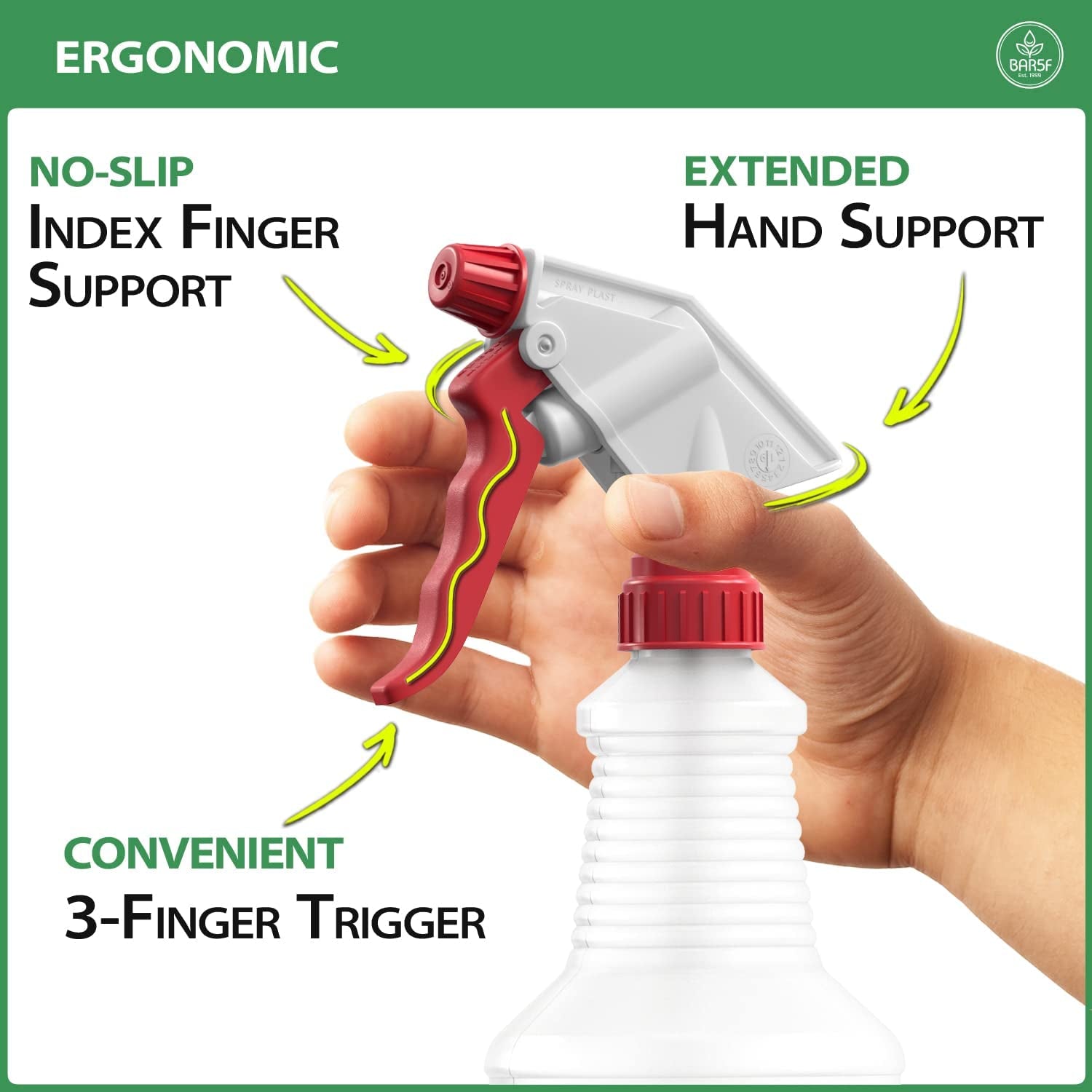 Bar5F Spray Bottles for BBQ Grilling Smoking & Baking Food Grade Grill Spritzer Meat Smoker. Butchers Tools & Chef Gadgets (16-Ounce. 2) - Image 4