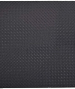 - Large under Grill Mat - Black Diamond Plate. 36 X 48 Inches. for Outdoor Use