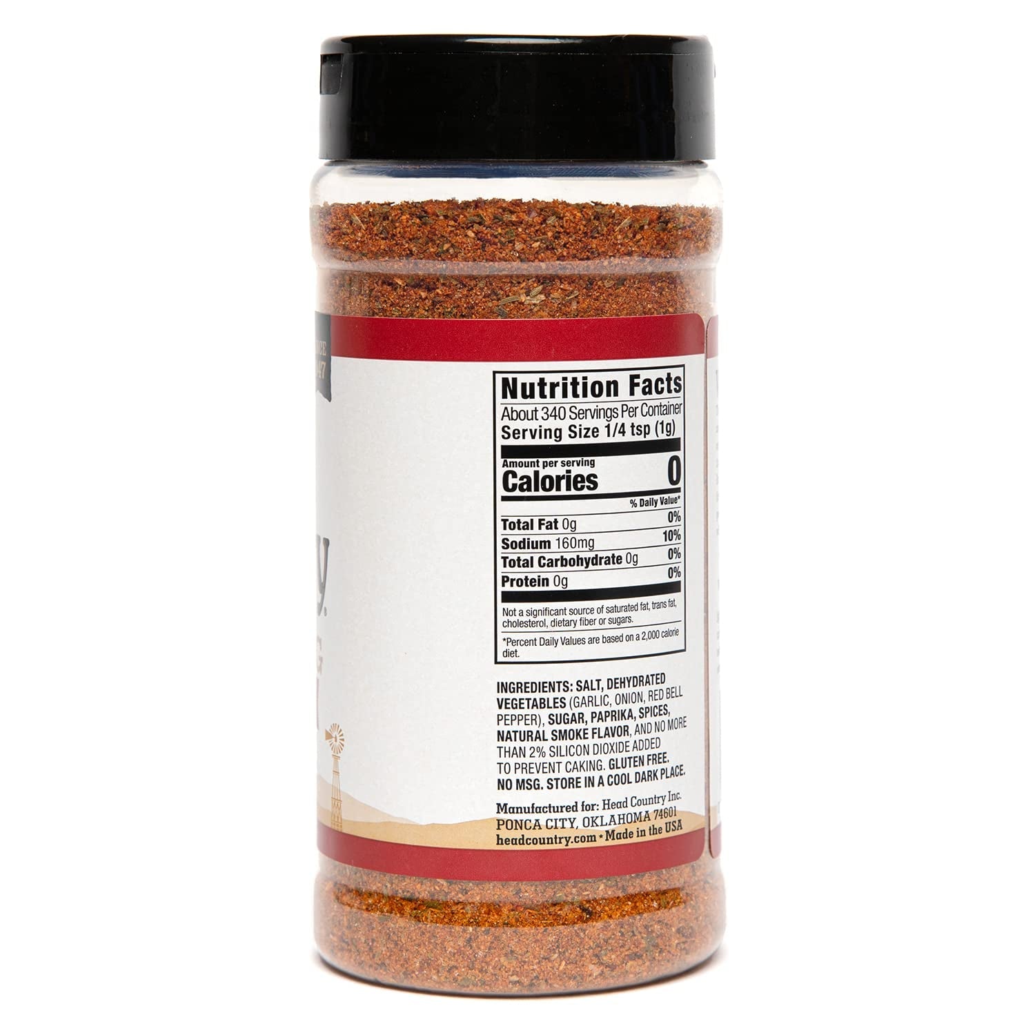 Head Country Bar-B-Q Championship Seasoning. Original | Gluten Free. MSG Free Barbecue Seasoning | Bold & Herbal Dry Spice Rub to Boost the Flavor of All Your BBQ Favorites | 12 Ounce. Pack of 1 - Image 2
