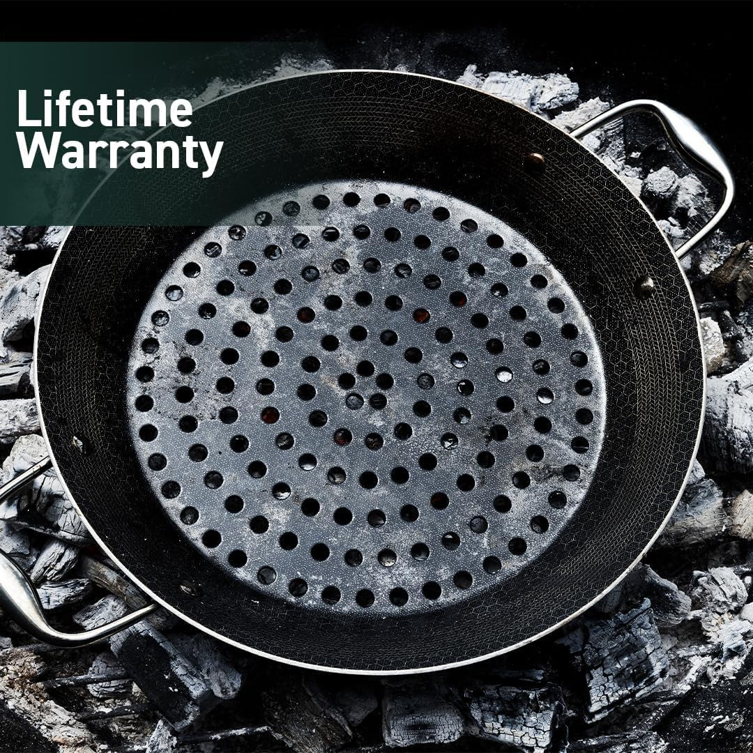 Hybrid Nonstick BBQ Grill Pan. Heat-Safe to 900º F. Dishwasher Safe - Image 5