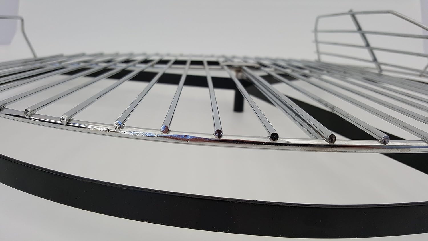 BBQ Dragon 22 Inch Rotating Grill Grate – Hinged Cooking Surface for Easy Charcoal Access – Heavy Duty 360° round Rotating Grate Replacement – Fits Weber Kettle & Other Charcoal Grills - Image 9