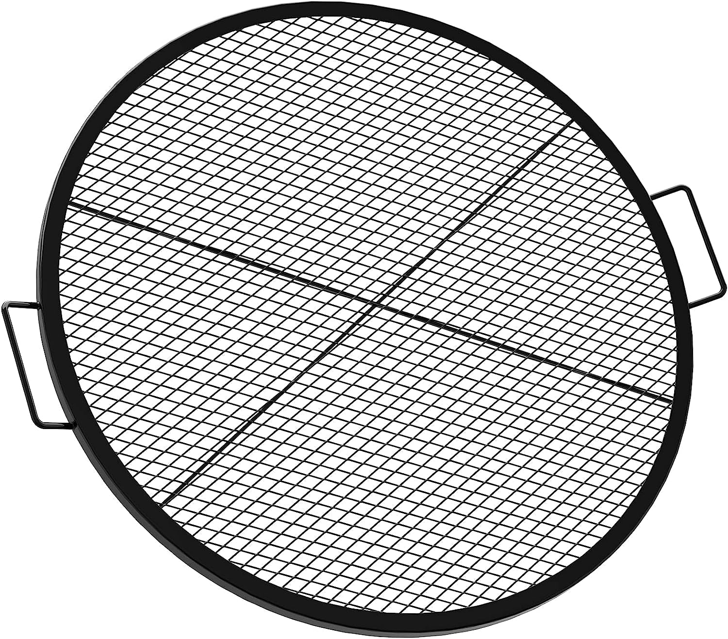 Onlyfire X-Marks Fire Pit Grill Cooking Grate. Outdoor Campfire BBQ Grill. round - 36 Inch