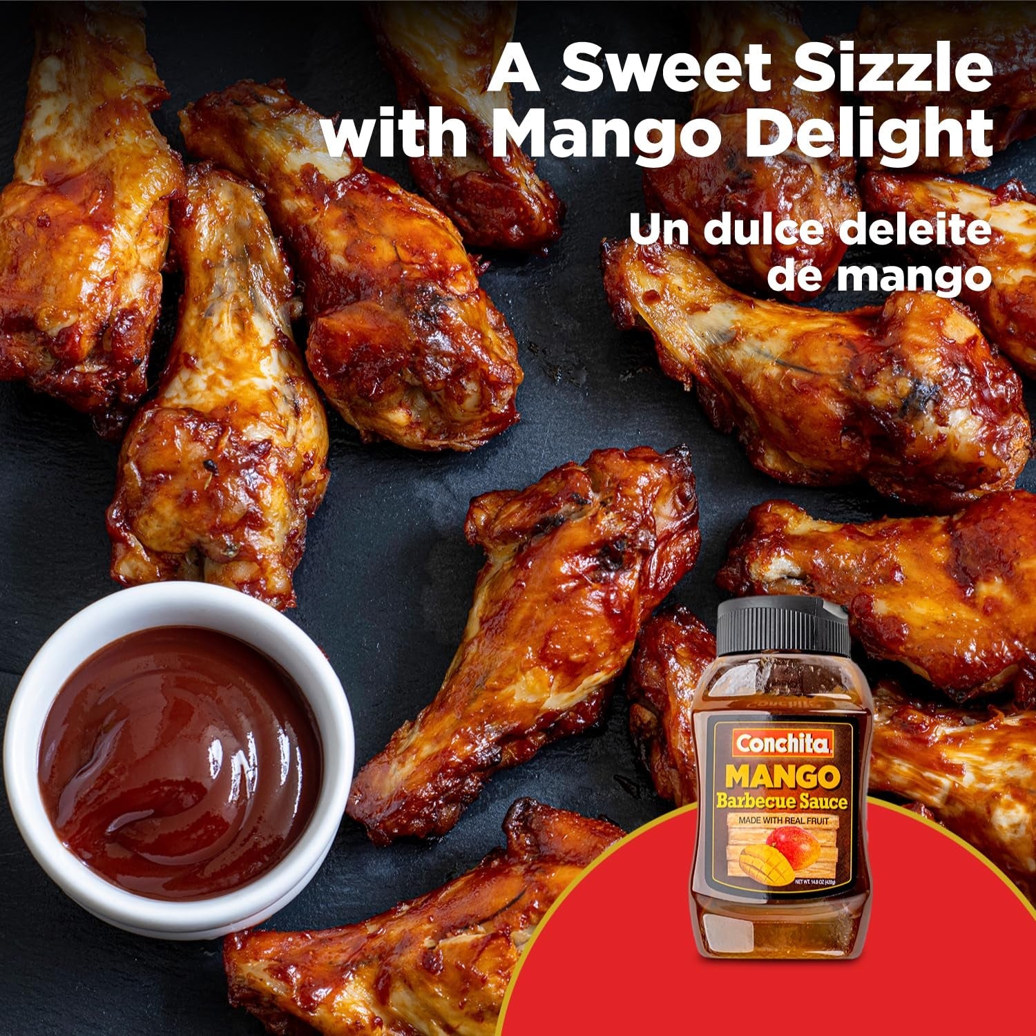 Conchita Mango BBQ Sauce. 14 Oz - Cookout Essentials - Perfect for Grilling. Marinating. and Dipping - Image 5
