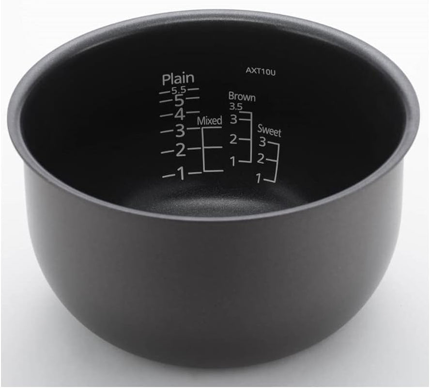 Tiger Corporation JAX-T10U-K 5.5-Cup (Uncooked) Micom Rice Cooker with Food Steamer & Slow Cooker. Stainless Steel Black - Image 5