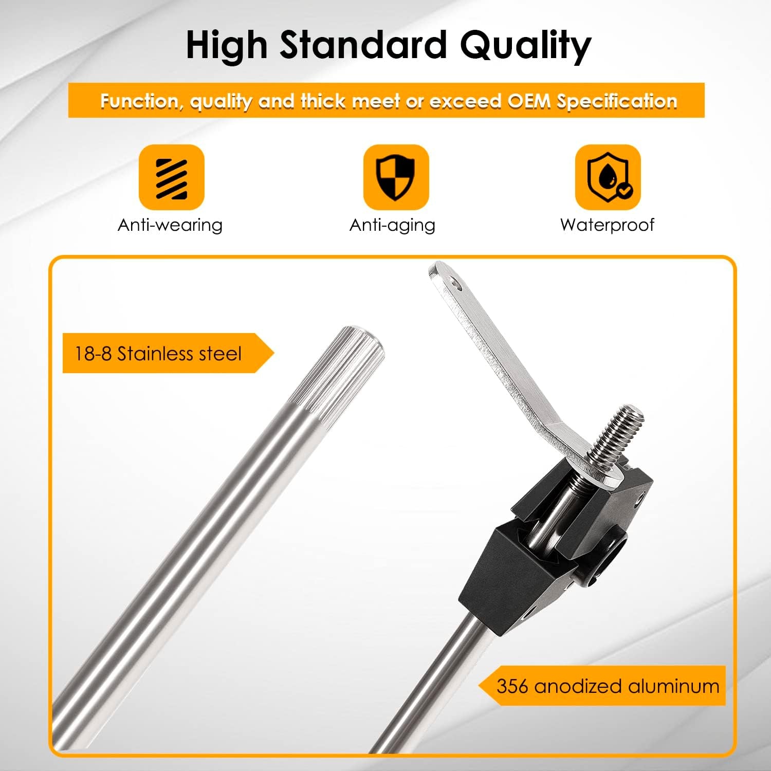 Round Rail Grill Mounting Hardware Kit for Standard 7/8 or 1 Rails. Compatible with All Magma Marine Kettles Grill A10-080 - Image 7