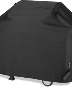 Unicook Grill Cover 55 Inch. Heavy Duty Waterproof Barbecue Gas Grill Cover. Fade and UV Resistant BBQ Cover. Durable Barbecue Cover. Compatible for Weber Char-Broil Nexgrill Grills and More