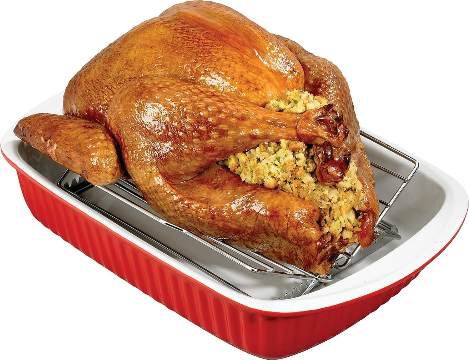 BRADSHAW INTERNATIONAL 23803 Chrome Adjustable Roast Rack - Image 5