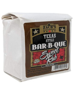 Zach'S Original Style Bar-B-Que Brisket Rub - Championship Cook-Off Winning Brisket Rub (Texas Style Bar-B-Que Sweet Rub (No MSG). 1 Pound)