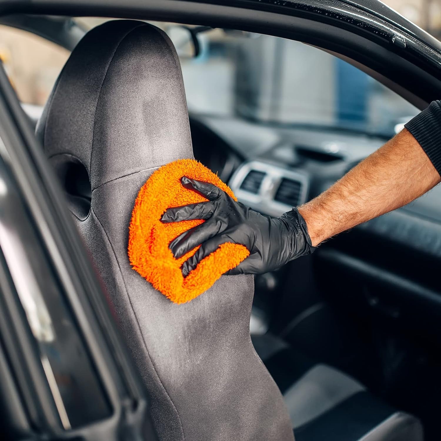 Black Vinyl Exam Gloves. 4 Mil. Disposable Latex-Free Plastic Gloves for Medical. Cooking & Cleaning. 100-Ct Box - Image 7