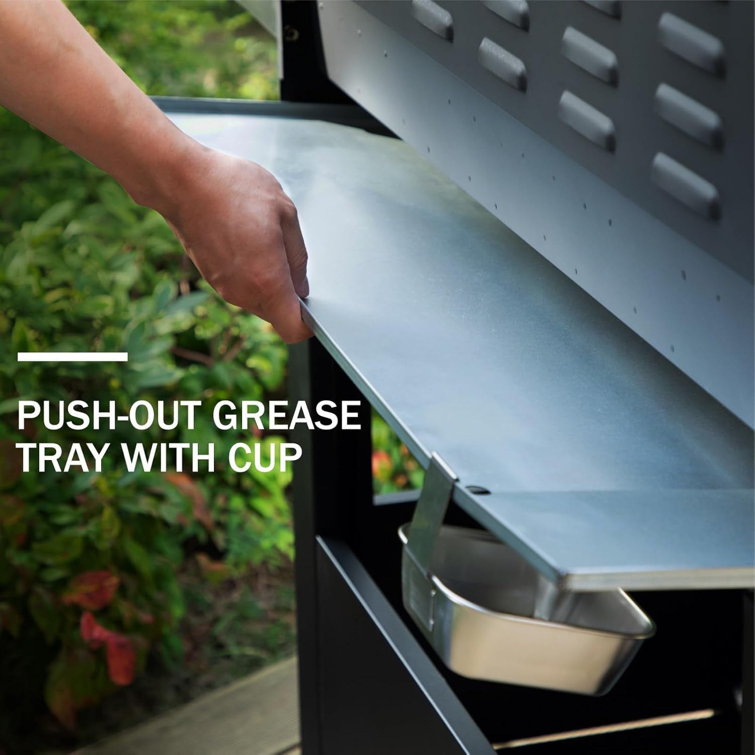 Sophia & William 6-Burner Propane Gas BBQ Grill with Side Burner & Porcelain-Enameled Cast Iron Grates. Stainless Steel Barbecue Grills Outdoor Cooking for Outside. 665 SQ.IN. Cooking Area. 65.800BTU - Image 4