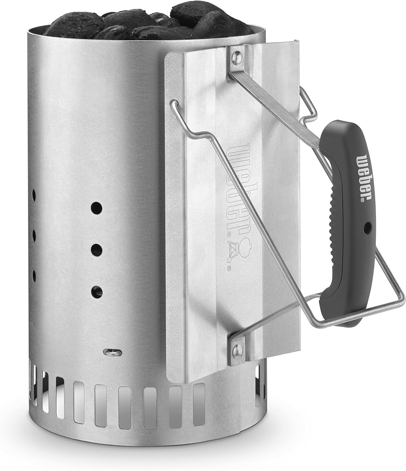 Weber Rapidfire Chimney Starter. Standard. Silver