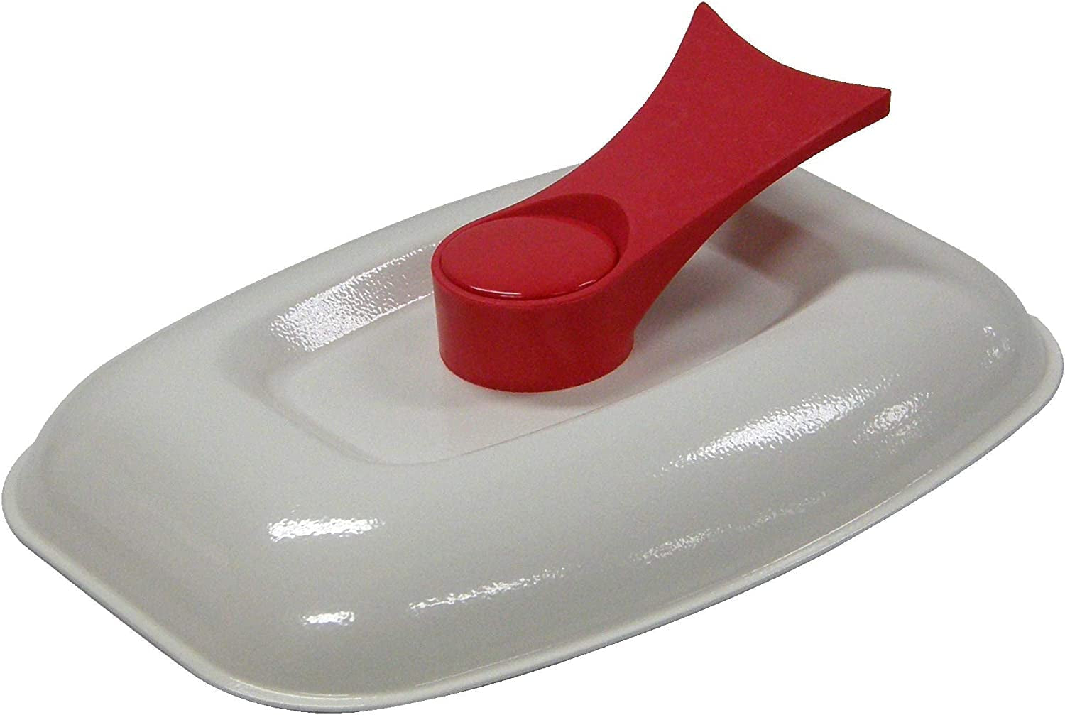 Grill Pan for Microwave Cooking. Red - Image 3