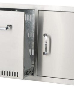 Bull Grills: 30 Door/Propane Pullout Drawer Combo