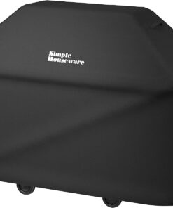 Simple Houseware 72-Inch Waterproof Heavy Duty Gas BBQ Grill Cover. Weather-Resistant Polyester