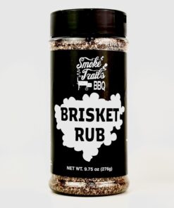 Smoke Trails BBQ BRISKET RUB | BBQ Rub for Texas Brisket by Steve Gow | Great on Brisket. Beef Short Ribs. Steaks. and More