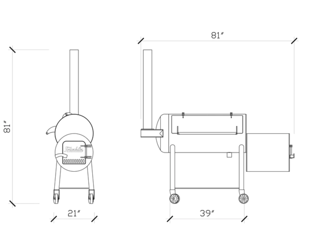Franklin Offset Smoker - Image 7