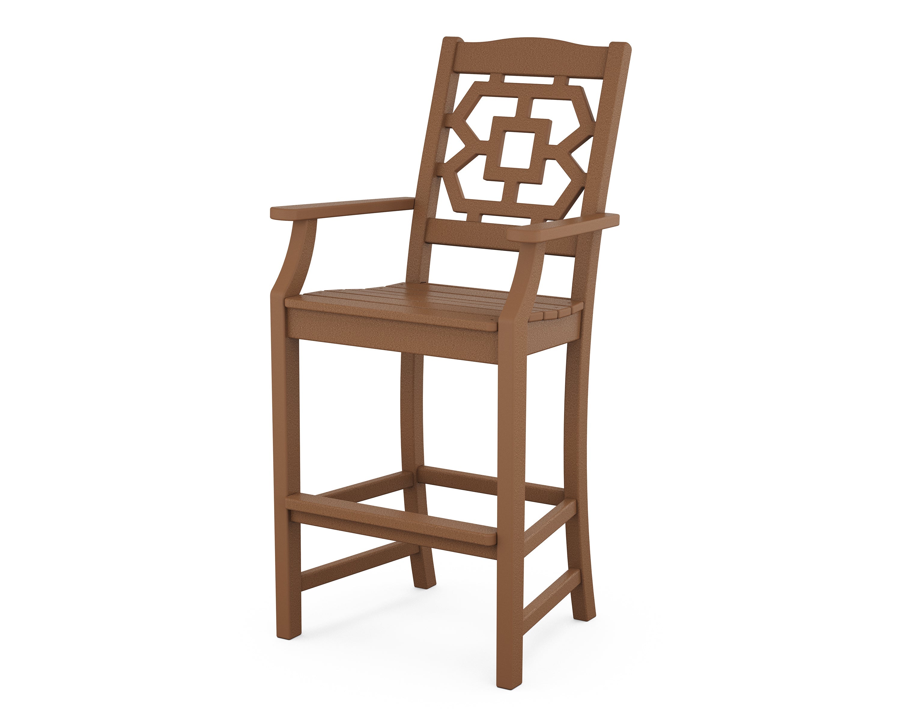 Polywood: Chinoiserie Bar Arm Chair - Image 11