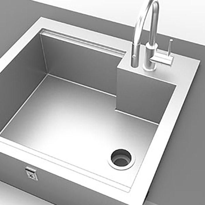 Hestan: 30 Insulated Sink