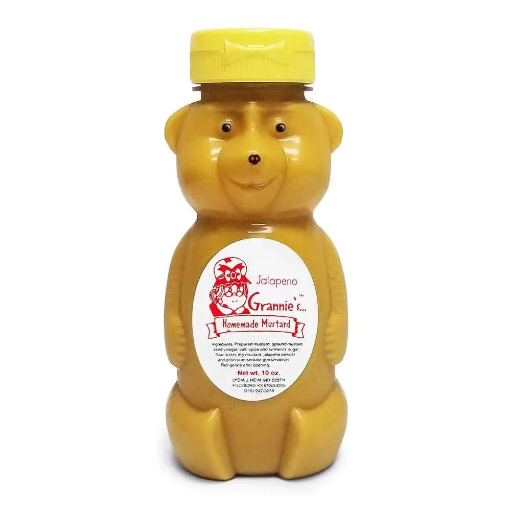 Grannie's Jalapeno Mustard. 10 oz.