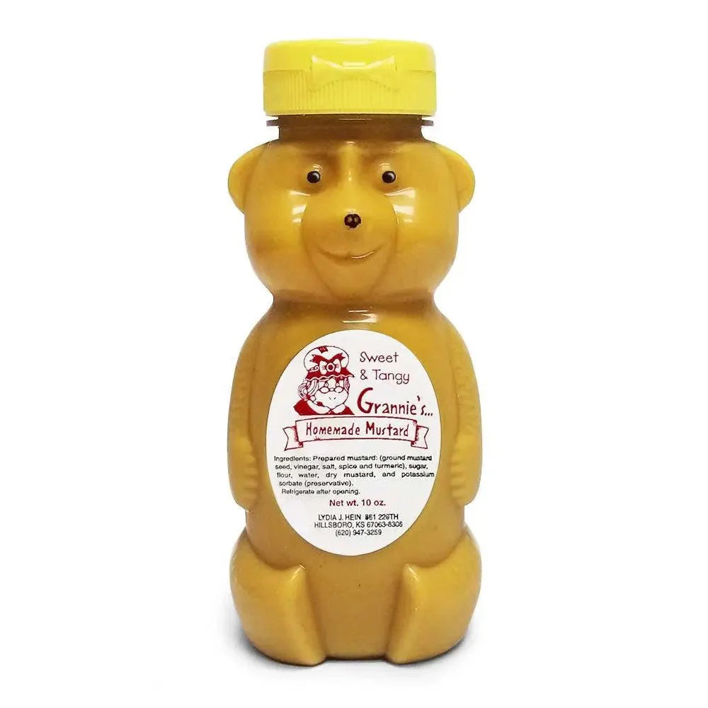 Grannie's Sweet & Tangy Mustard. 10 oz.