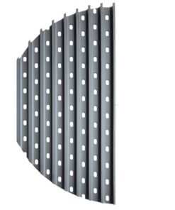GrillGrate 22 Half Moon Grate for Kettles. Barrels. and Drum Smokers