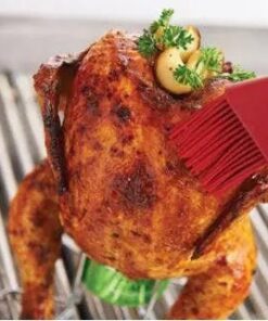 GrillPro Chrome Wire Beer Can Chicken Roaster