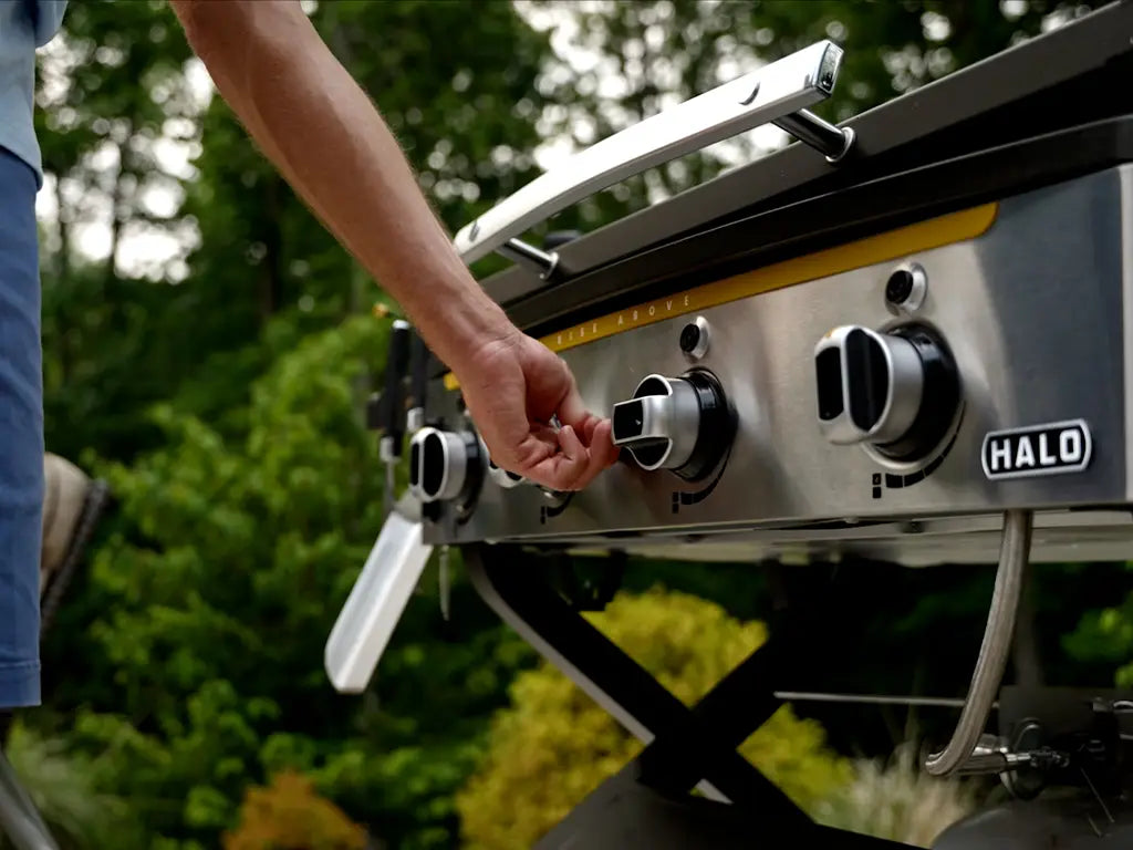 Halo Elite 4B Eight Zone Four Burner Outdoor Griddle - Image 9