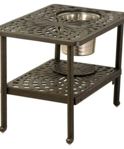 Hanamint Mayfair 22 x 32 Rectangular Ice Bucket Table