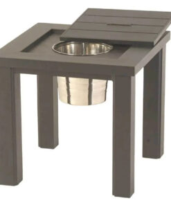 Hanamint Sherwood 24 Square Ice Bucket Side Table
