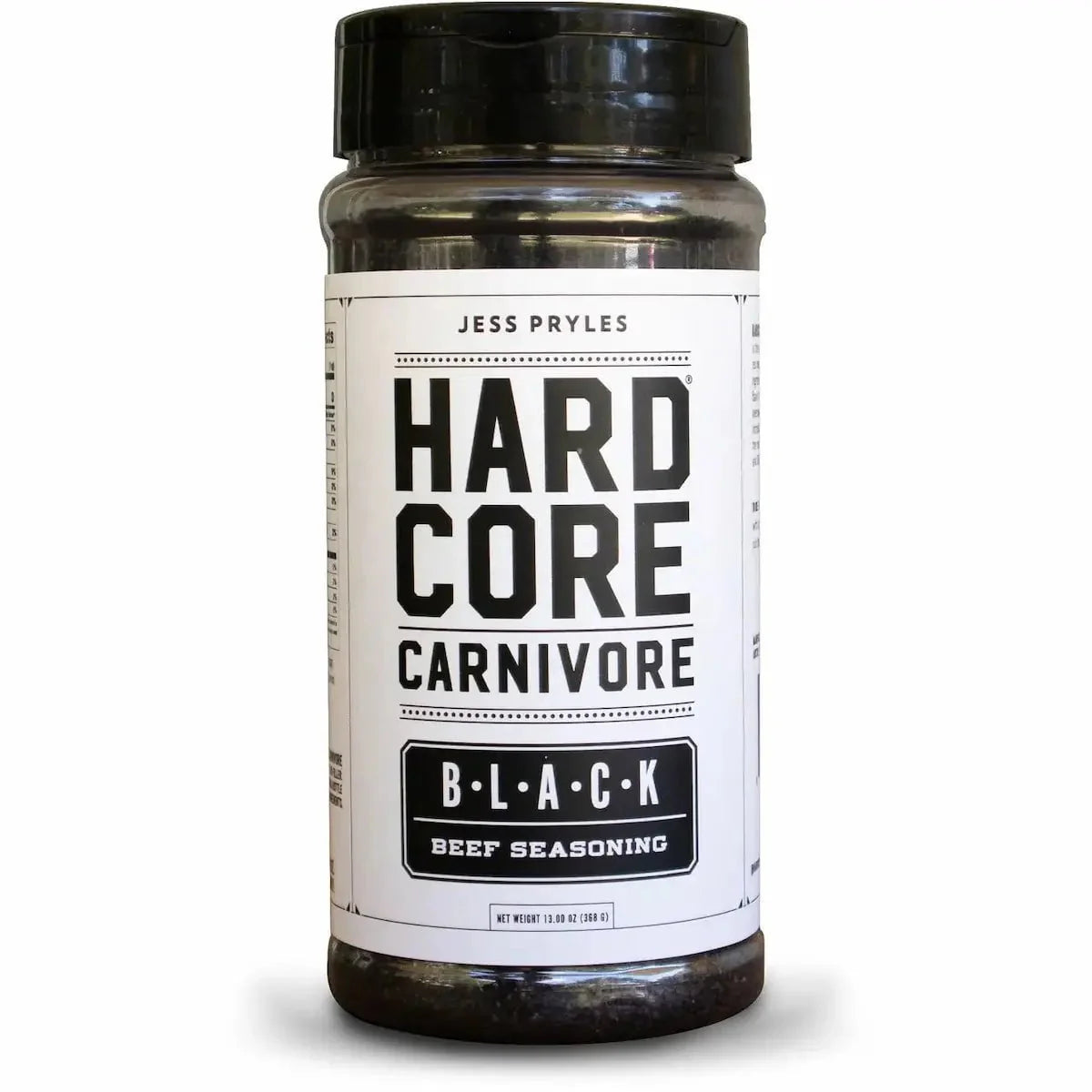 Hardcore Carnivore Black Beef Seasoning. 13oz