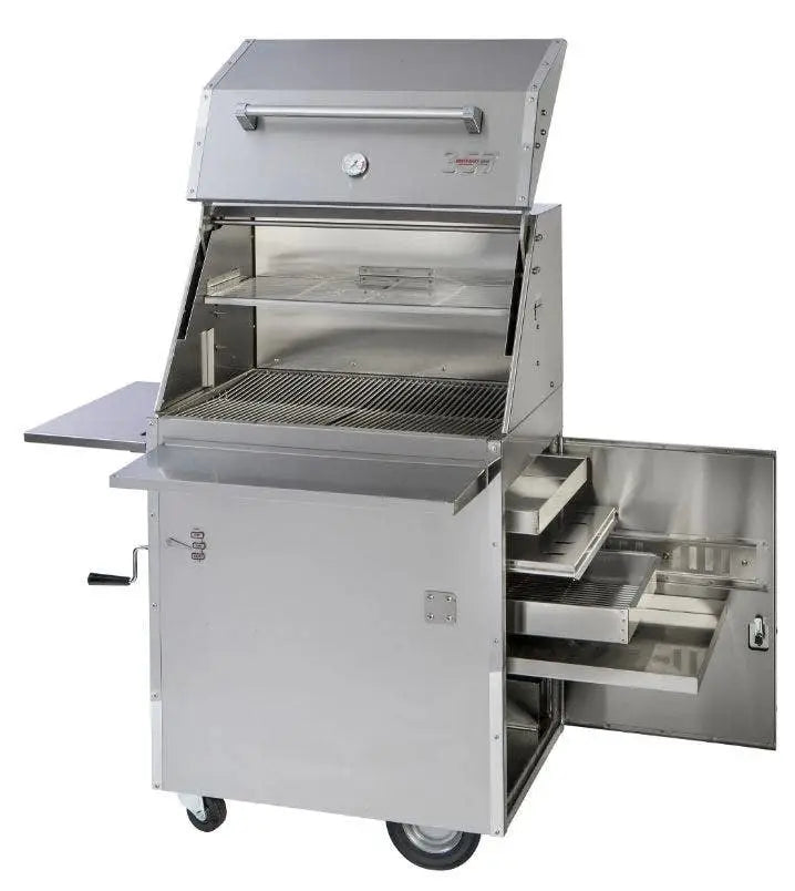 Hasty-Bake 357 PRO Stainless Steel Charcoal BBQ Grill - Image 3