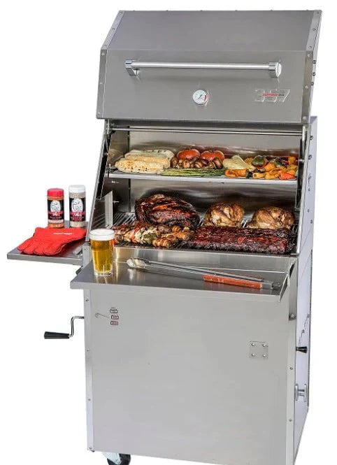 Hasty-Bake 357 PRO Stainless Steel Charcoal BBQ Grill - Image 15