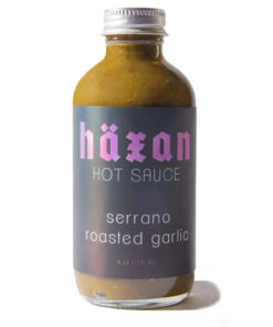 Haxan Ferments Serrano Roasted Garlic Hot Sauce. 4oz