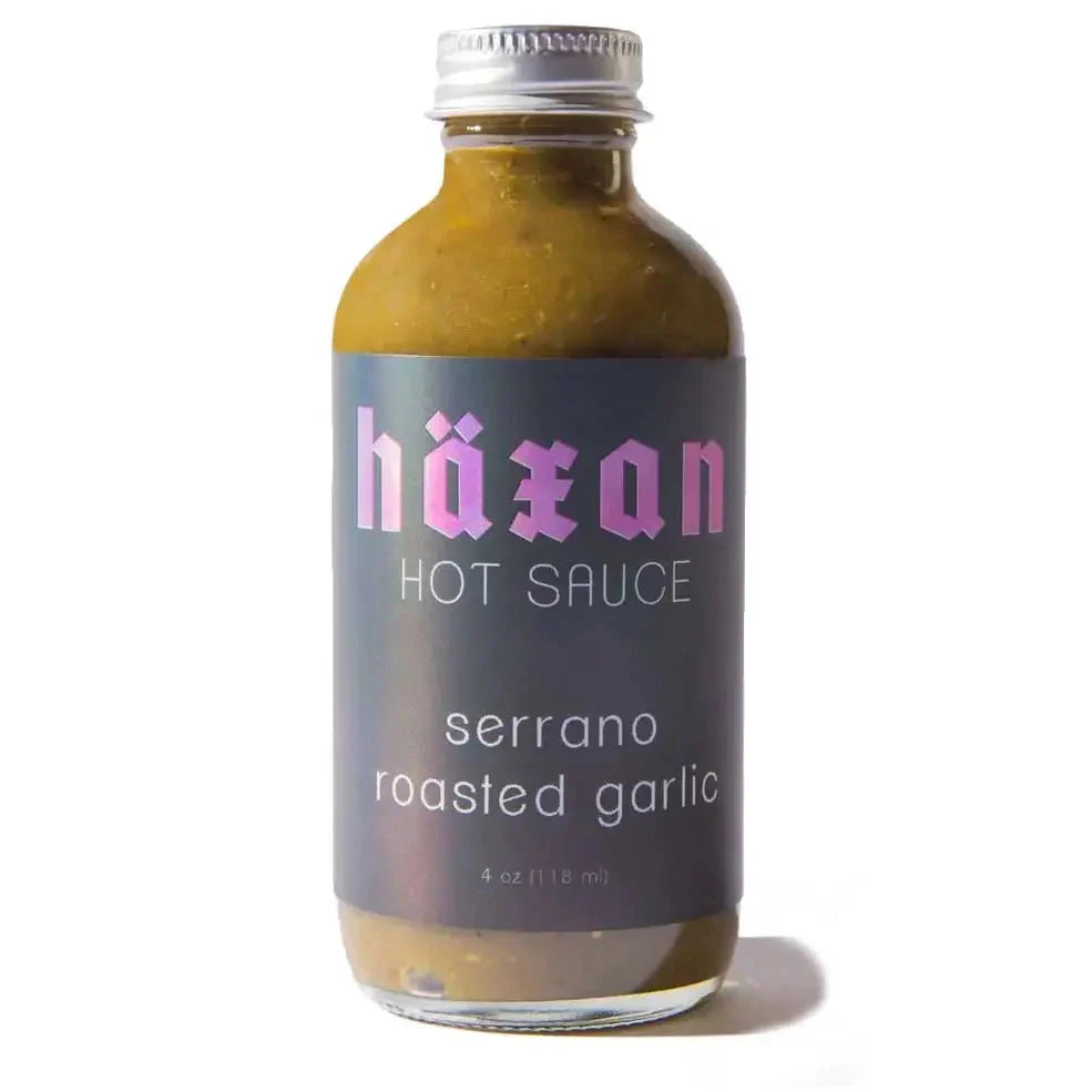 Haxan Ferments Serrano Roasted Garlic Hot Sauce. 4oz