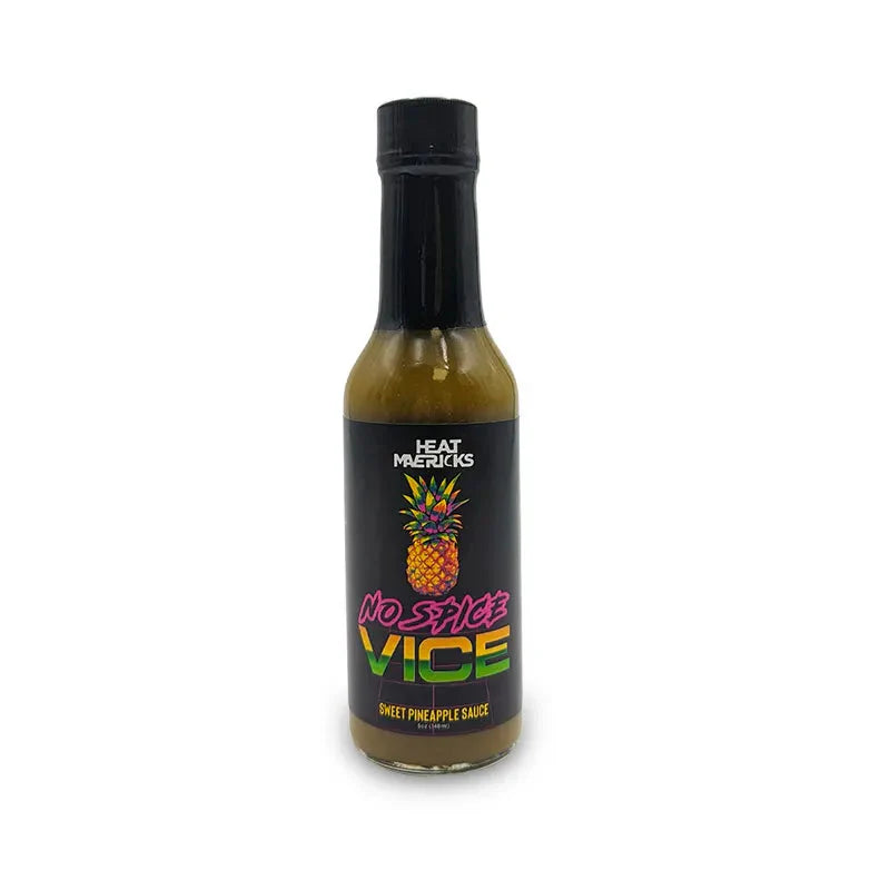 Heat Mavericks No Spice Vice Hot Sauce 5oz
