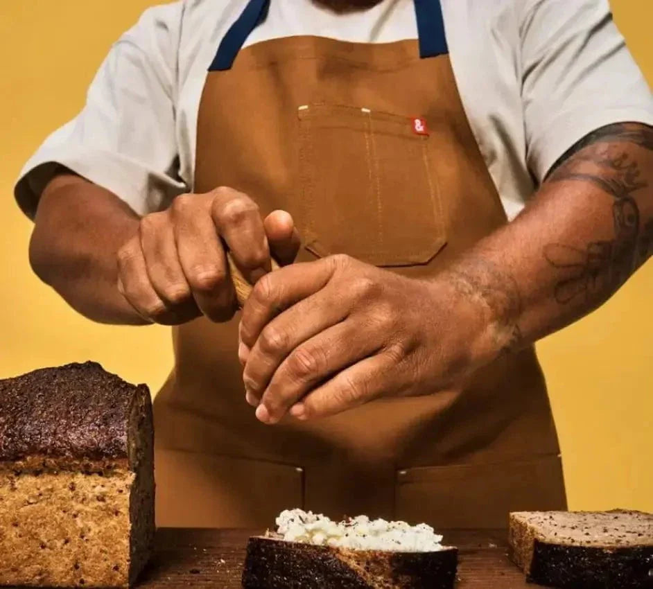 Hedley and Bennett Denver Brown Chef's Apron - Image 3