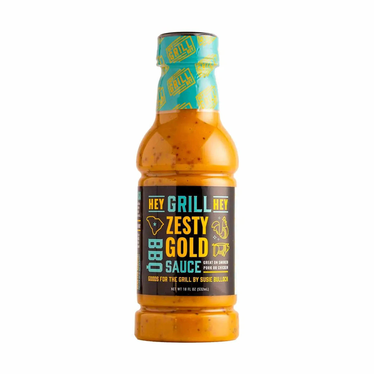 Hey Grill Hey Zesty Gold BBQ Sauce